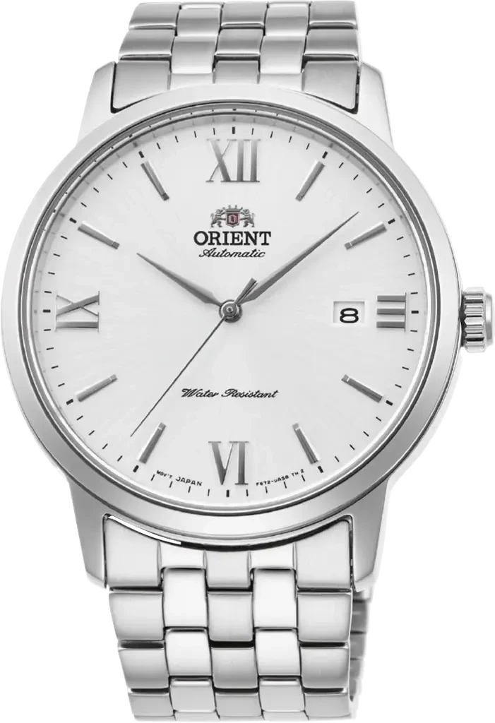 Наручные часы мужские Orient Symphony IV RA-AC0F10S10B со стальным корпусом/сапфировым стеклом WR 50 м Серебряный (3124584496)