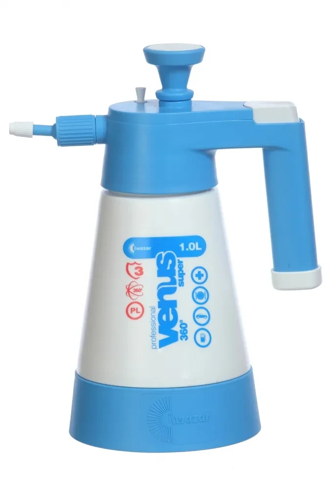 Обприскувач Kwazar Venus Super PRO+ 360 ручний помповий розпилювач 1 л