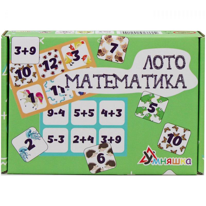 Настільна гра розвиваюча Лото математика 2149 (1803302)