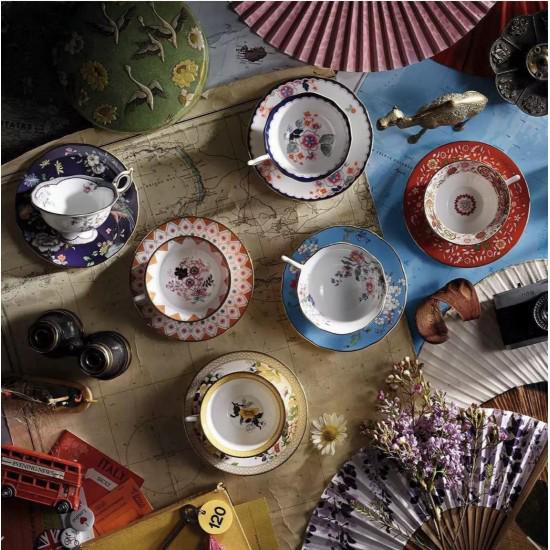 Чашка з блюдцем Wedgwood Peony Diamond (40024019) - фото 6