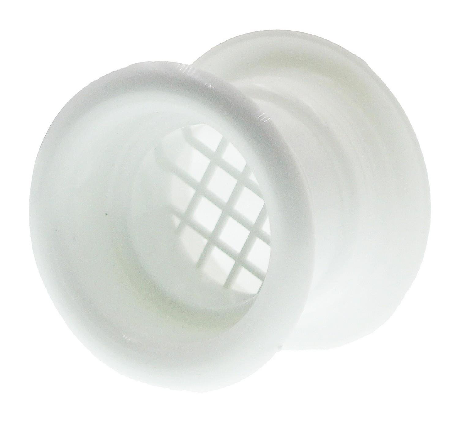 Решетки дверные AirRoxy втулка 6 шт. Белый (02-114)