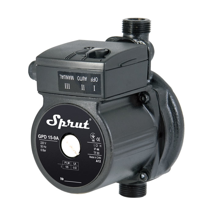 Электронасос для повышения давления Sprut GPD15-12А соединительный комплект (4420SP06)