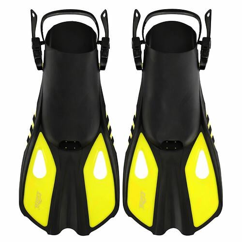 Ласты тренировочные с открытой пяткой CIMA PL-7646 L/XL р. 42-47 Салатовый (34168070)