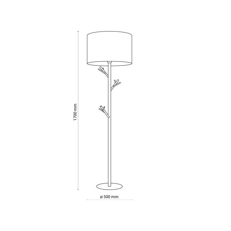 Торшер TK Lighting 5574 Albero Nature - фото 4