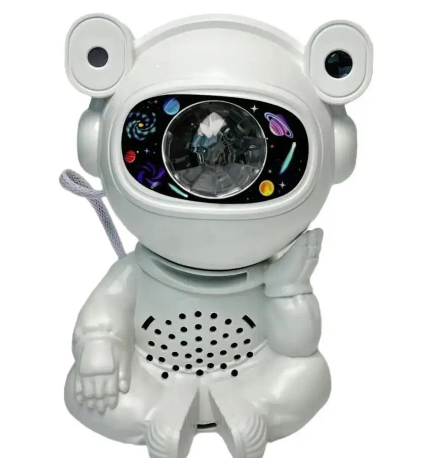 Нічник-проектор зоряного неба Астронавт XL-737 9597 Bluetooth з пультом White (608132) Нічник-проектор зоряного неба Астронавт XL-737 9597 Bluetooth з пультом White (608132)