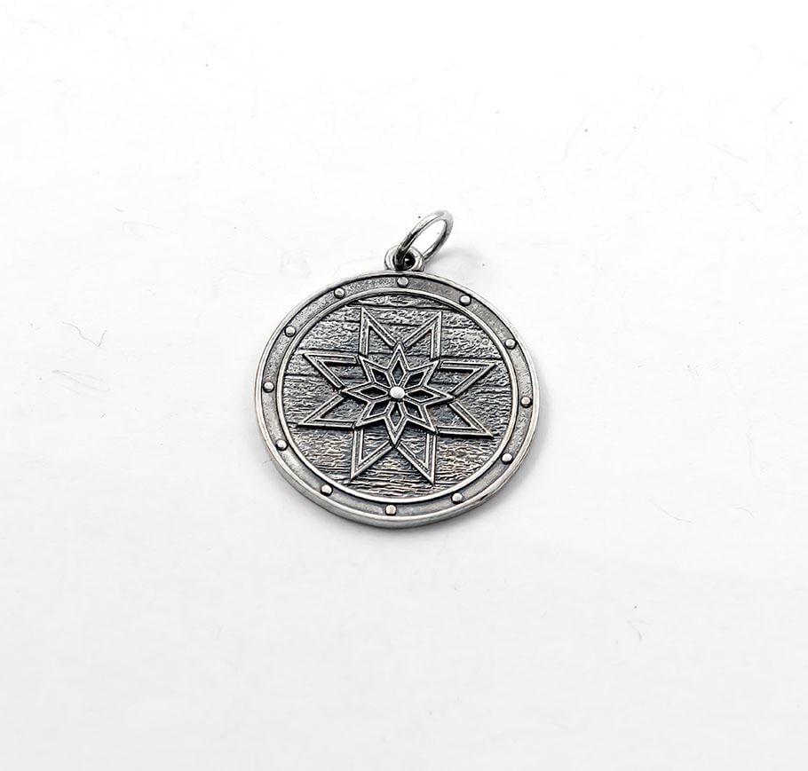 Подвеска оберег Maxi Silver 7021 Алатырь (87021)