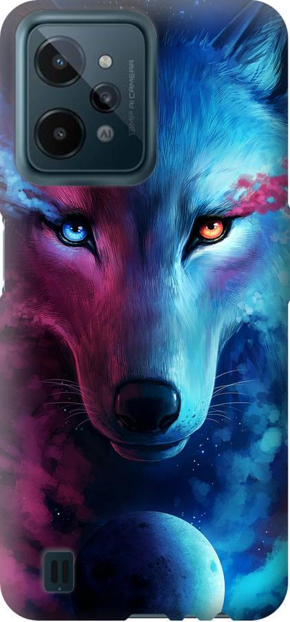 Чехол на Realme C31 Арт-волк (3999u-2593-42517)
