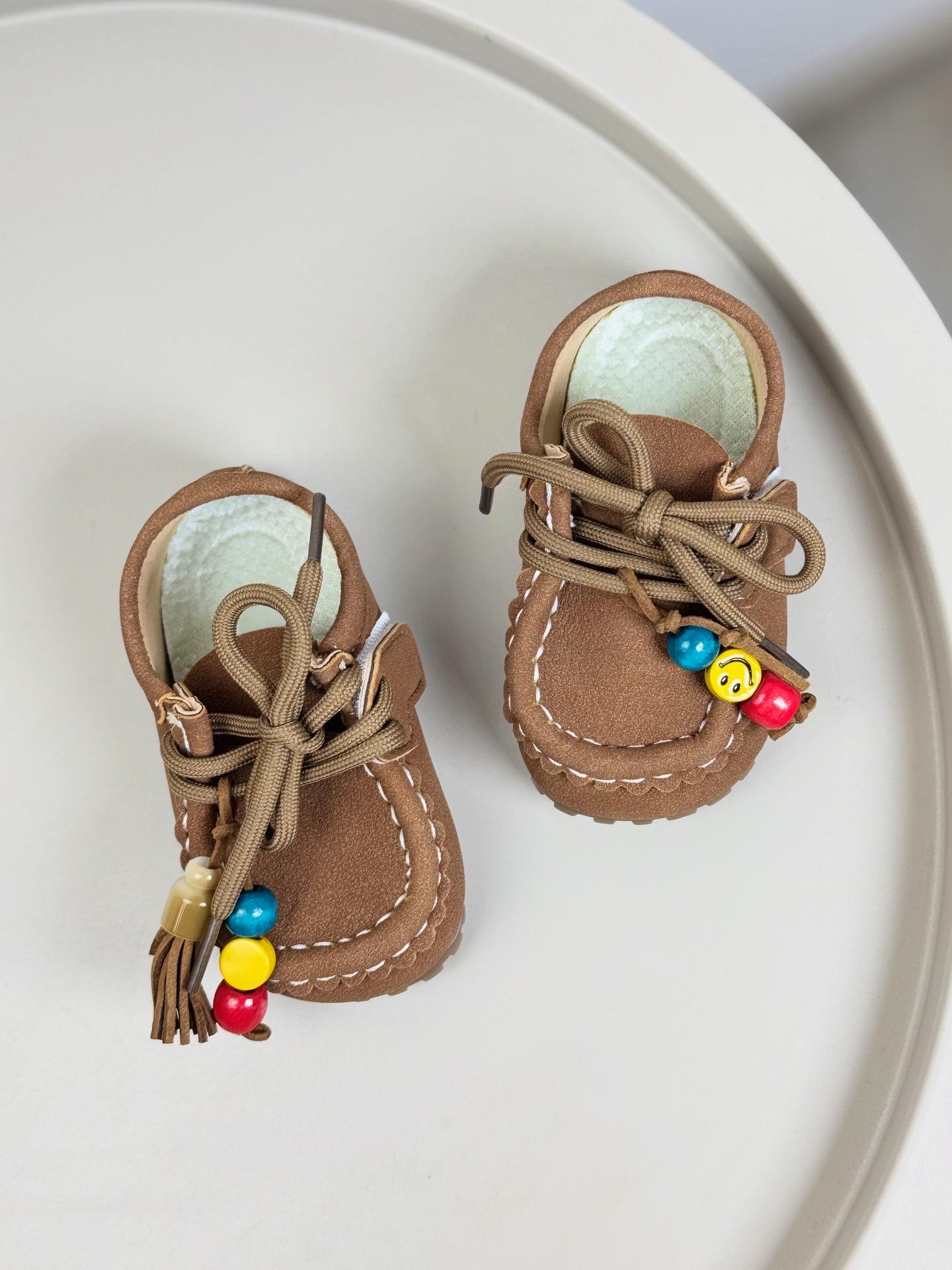 Туфли детские 1615 р. 18 Бежевый (29879047)