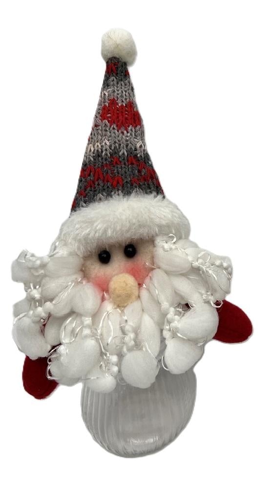 Новогодняя фигурка Stenson M17314 Santa Snowman 22 см (20359564) - фото 1