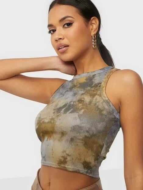 Топ Missguided TJF23367 г. 36 Серо-бежевый