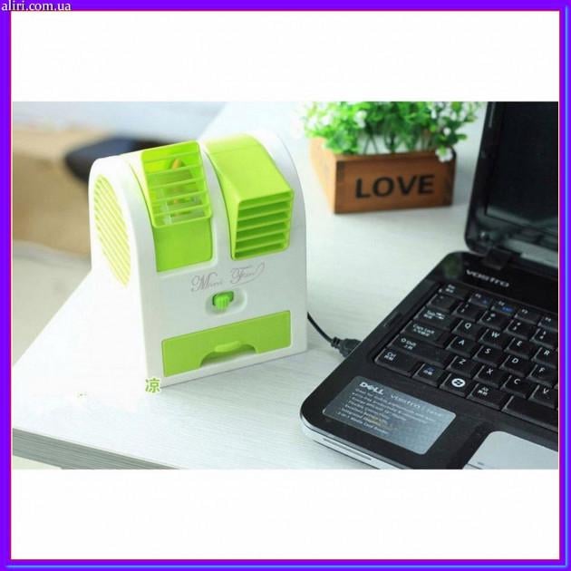 Охладитель воздуха Air Mini Cooler и ручной вентилятор Handy Green (2c3f7459) - фото 4