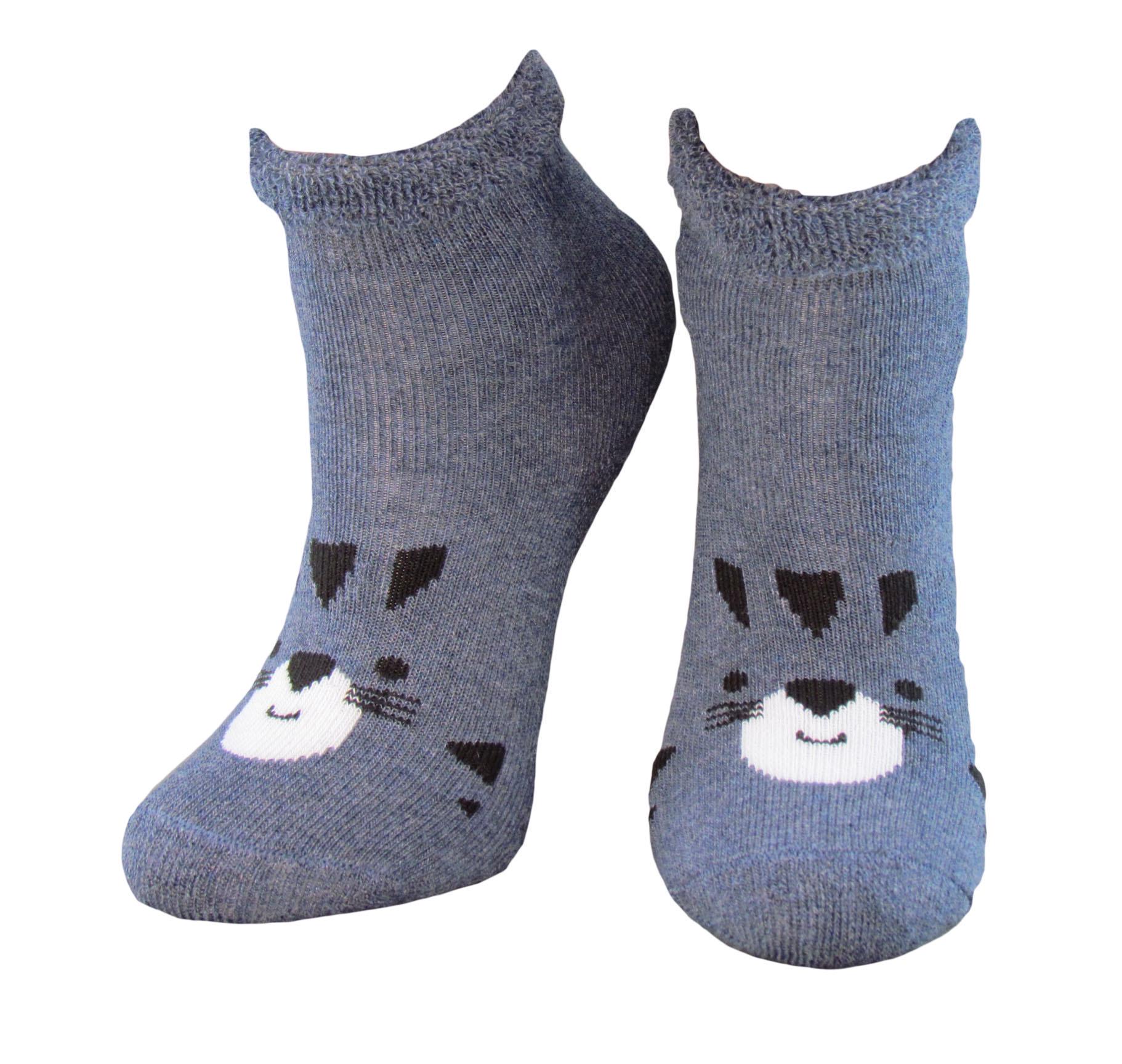 Носки детские махровые Легка хода 9338 р. 6-8 Темный джинсовый меланж (64088)