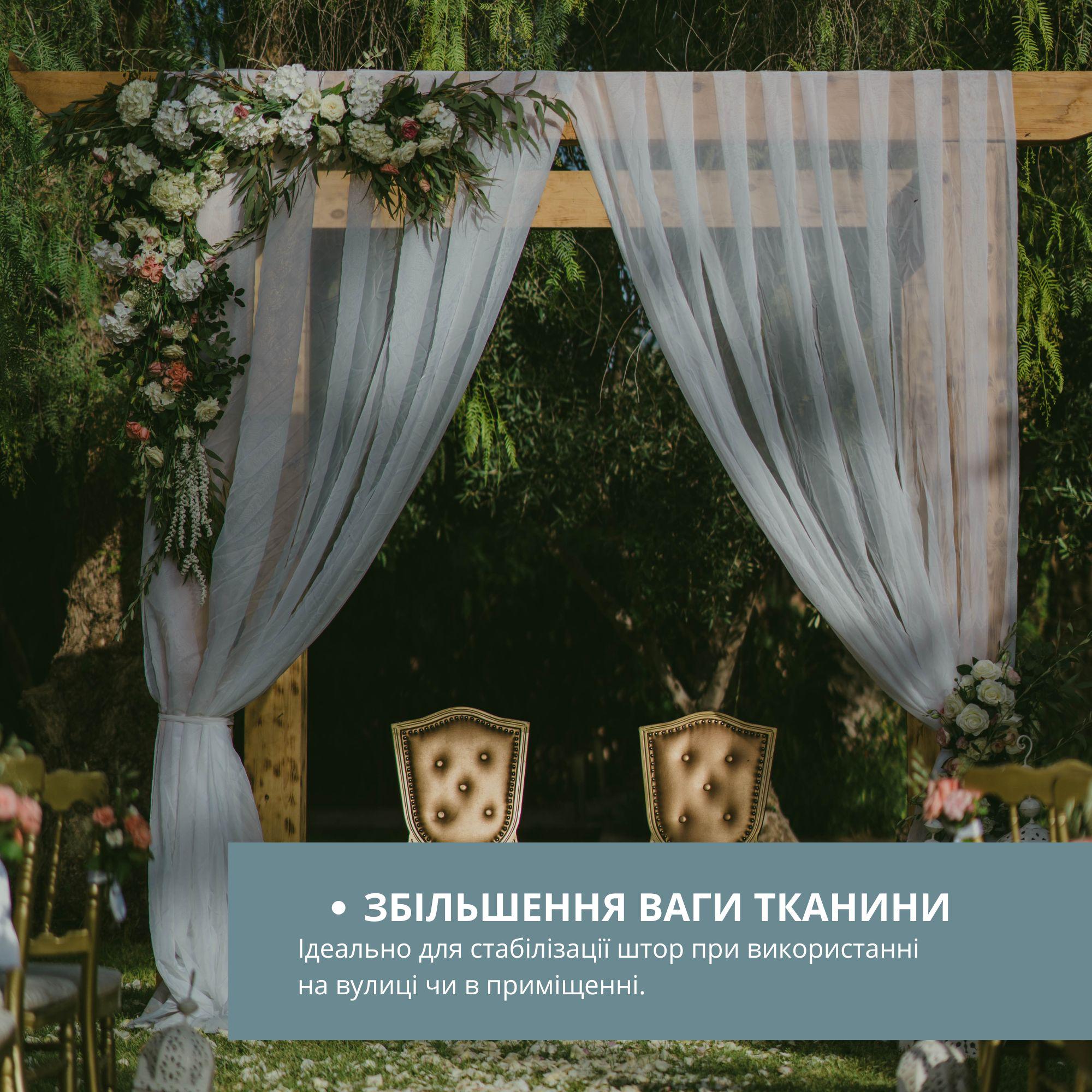 Шнур утяжелитель для штор и гардин 22 гр/м (20799) - фото 6
