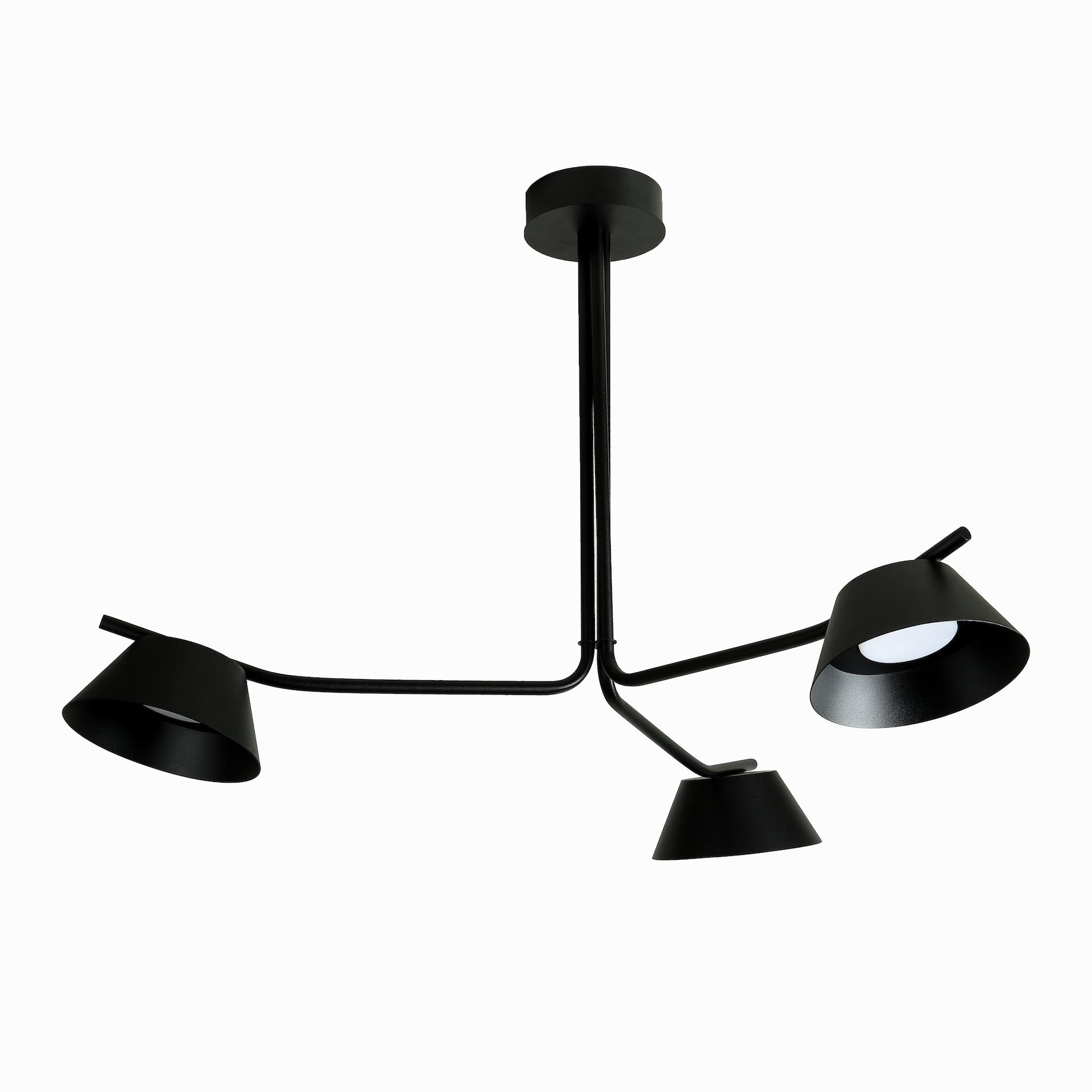 Люстра Monday L-3 C160-430 Black (3571411)