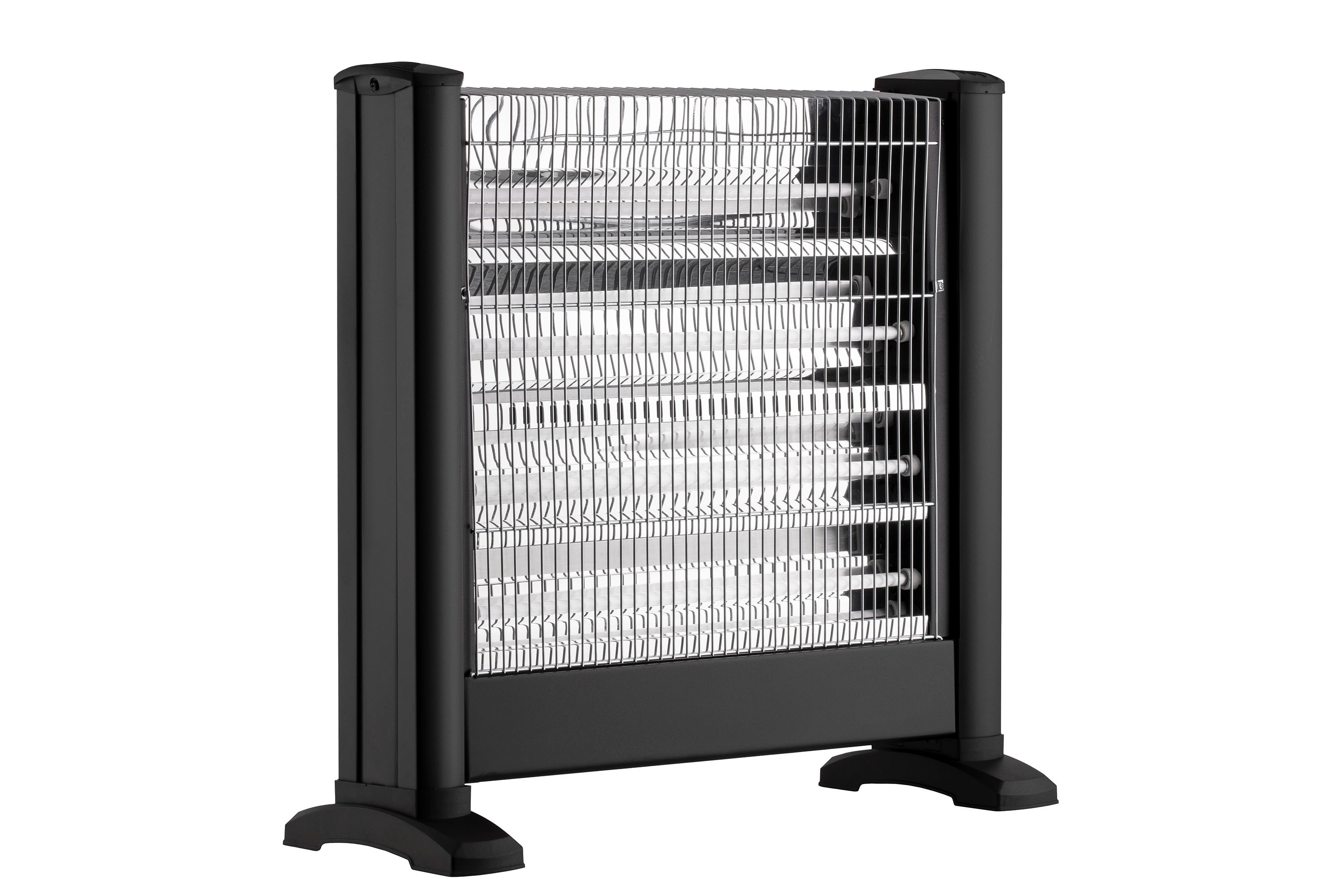 Инфракрасный обогреватель кварцевый напольный с термостатом для дома и гаража 2,2 кВт Черный (IHS-22001) - фото 4 Инфракрасный обогреватель кварцевый напольный с термостатом для дома и гаража 2,2 кВт Черный (IHS-22001) - фото 4