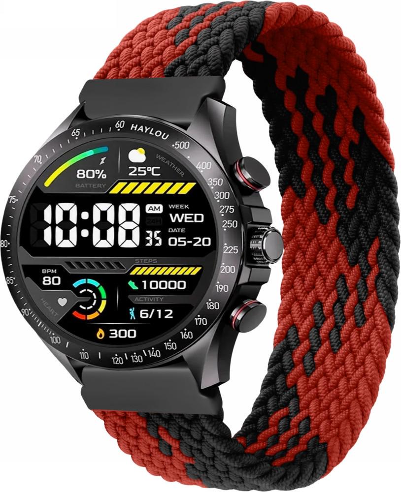 Ремешок Solo Loop Multi для Hyundai Solar Pro LS18 145 мм Black Red (40866-44)