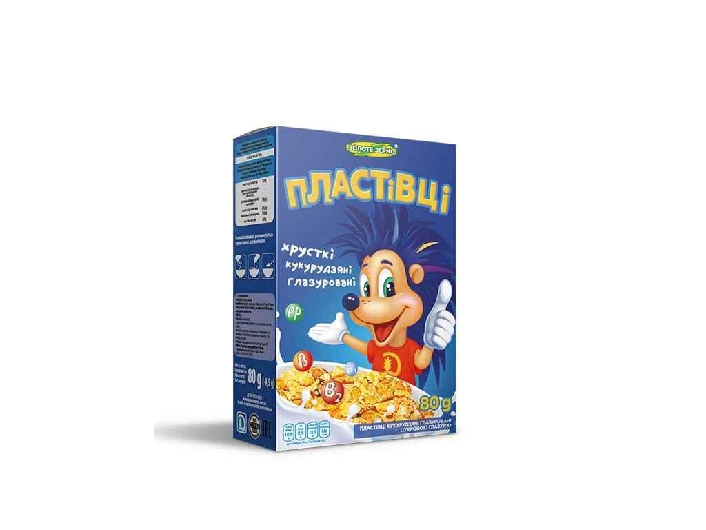 Хлопья Золотое Зерно глазированные 80 г (865681)