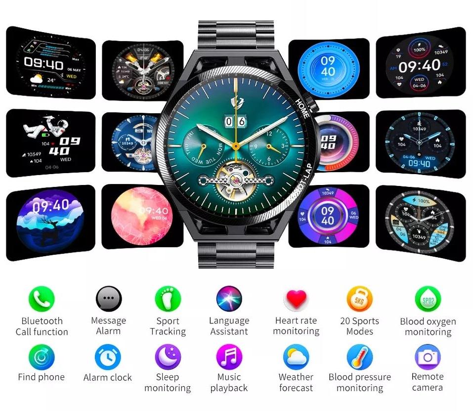 Смарт-годинник LEMFO LF31 тонометр/пульсоксиметр/розмова 2 ремінці Black - фото 9 Смарт-годинник LEMFO LF31 тонометр/пульсоксиметр/розмова 2 ремінці Black - фото 9