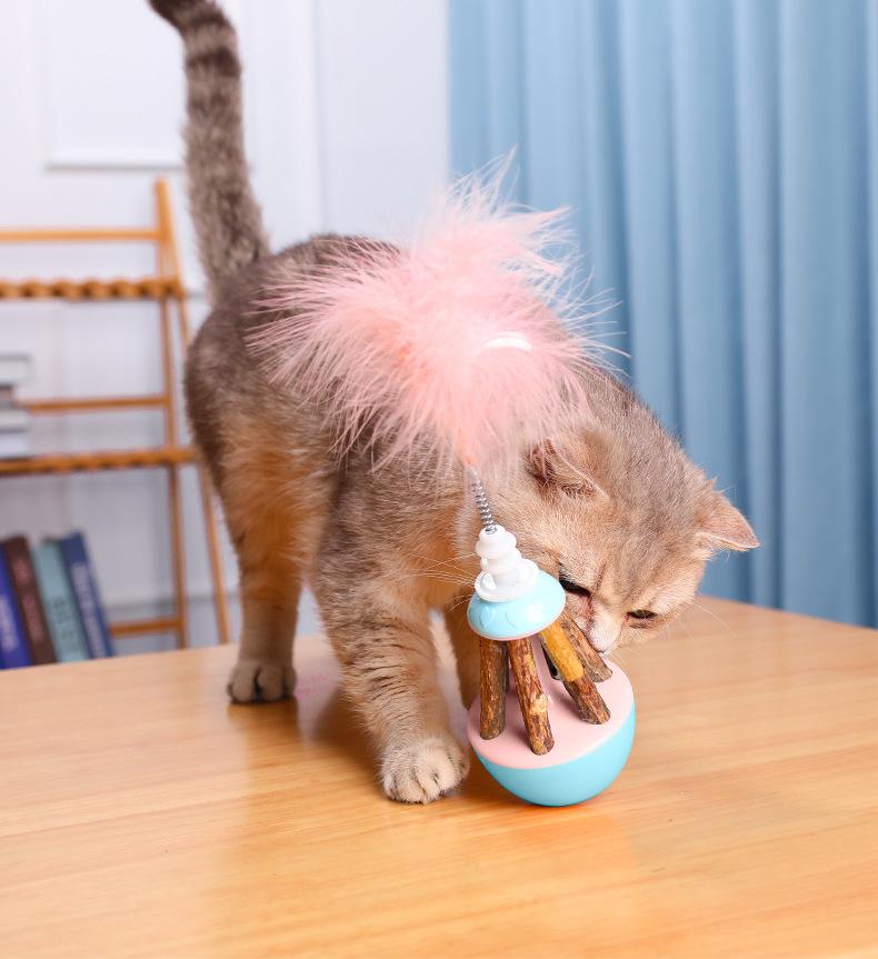 Іграшка для котів 11095 23,5х6 см Блакитний (4570809) - фото 2 Іграшка для котів 11095 23,5х6 см Блакитний (4570809) - фото 2