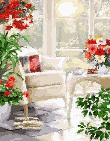 Картина по номерам Brushme Домашний оазис (GX25509)