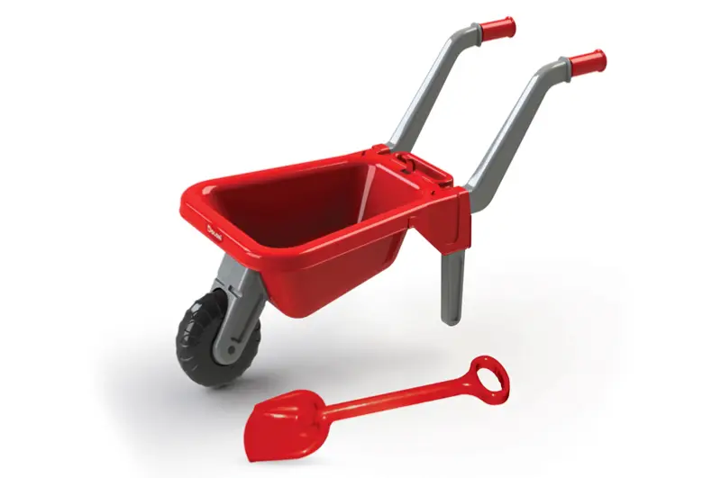 Тачка Doloni 01530/1 з лопаткою Червоний