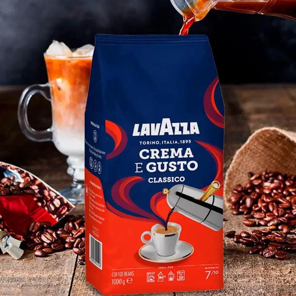 Кава в зернах Lavazza Crema e gusto Classico 1 кг (28080690) - фото 6 Кава в зернах Lavazza Crema e gusto Classico 1 кг (28080690) - фото 6