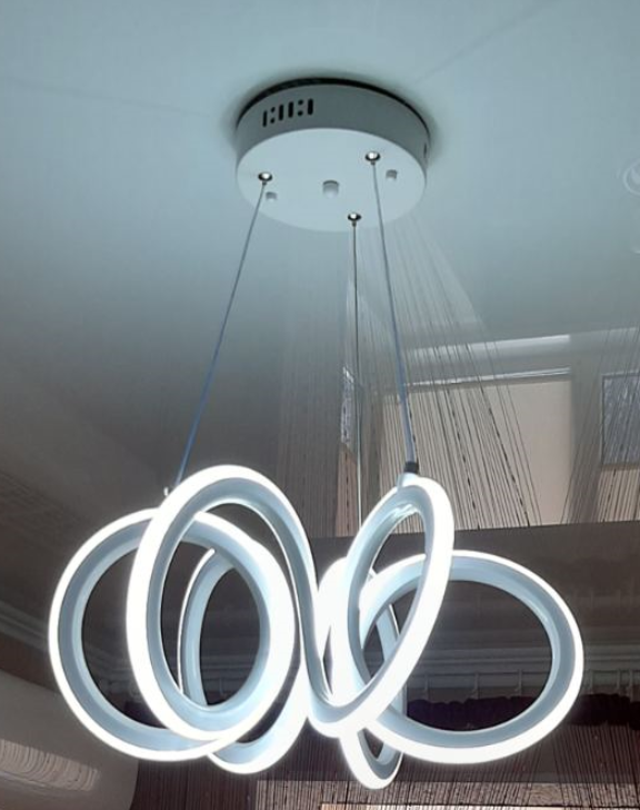 Люстра Sunlight ST710 107/138W YT Черно-белый