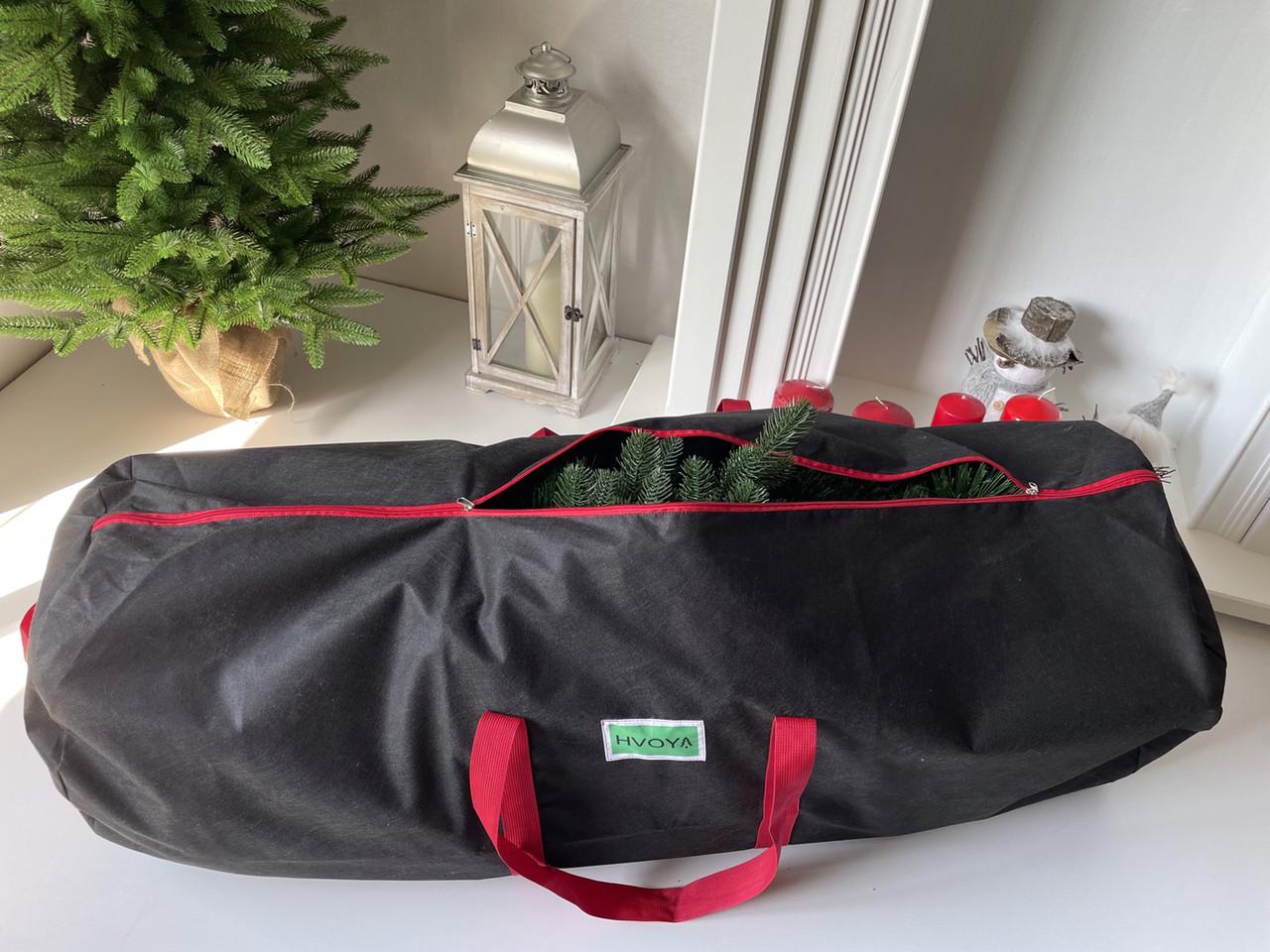Чехол с ручками HVOYA для искусственной елки 120 см Черный