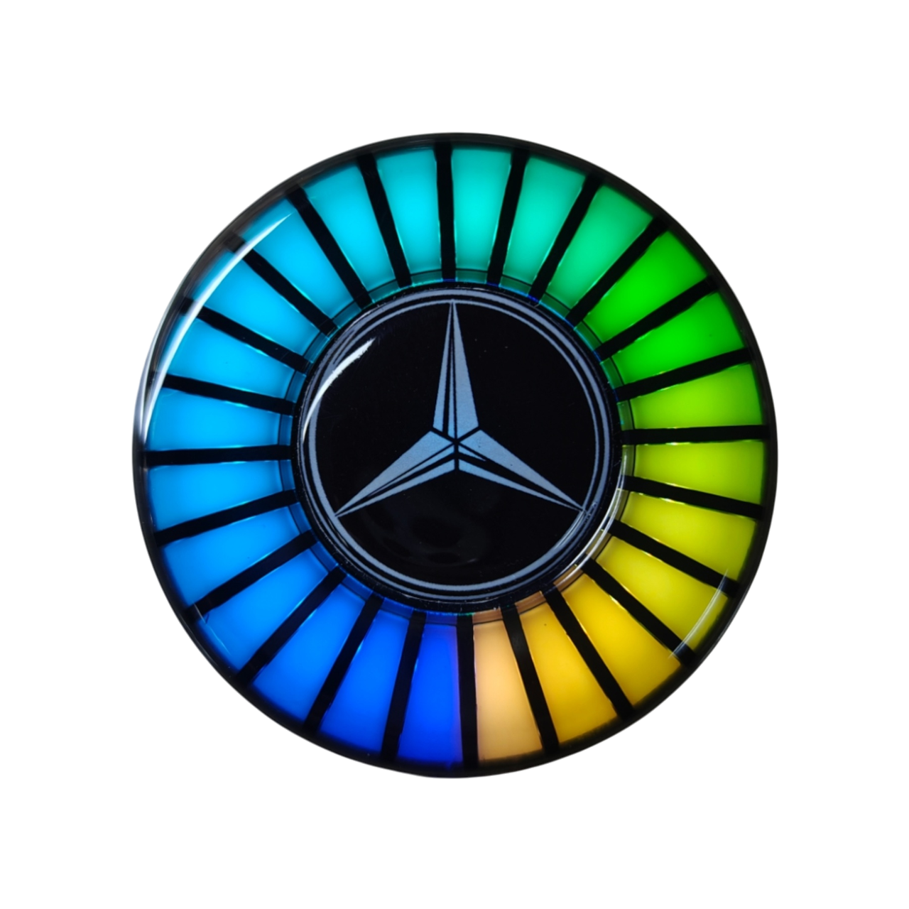 Ароматизатор для авто с эквалайзером Mercedes со светодиодной подсветкой (2001463730)
