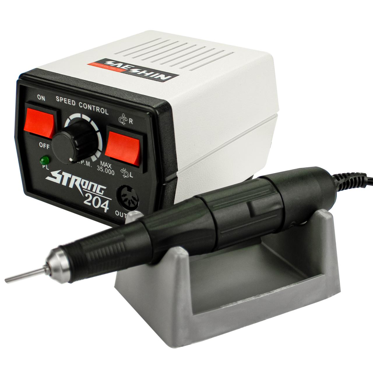 Фрезер для манікюру та педикюру Strong 204 102L 65W/35000 об Білий (30590080)