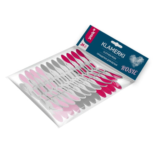 Прищіпки для білизни York SPRING 24 шт.