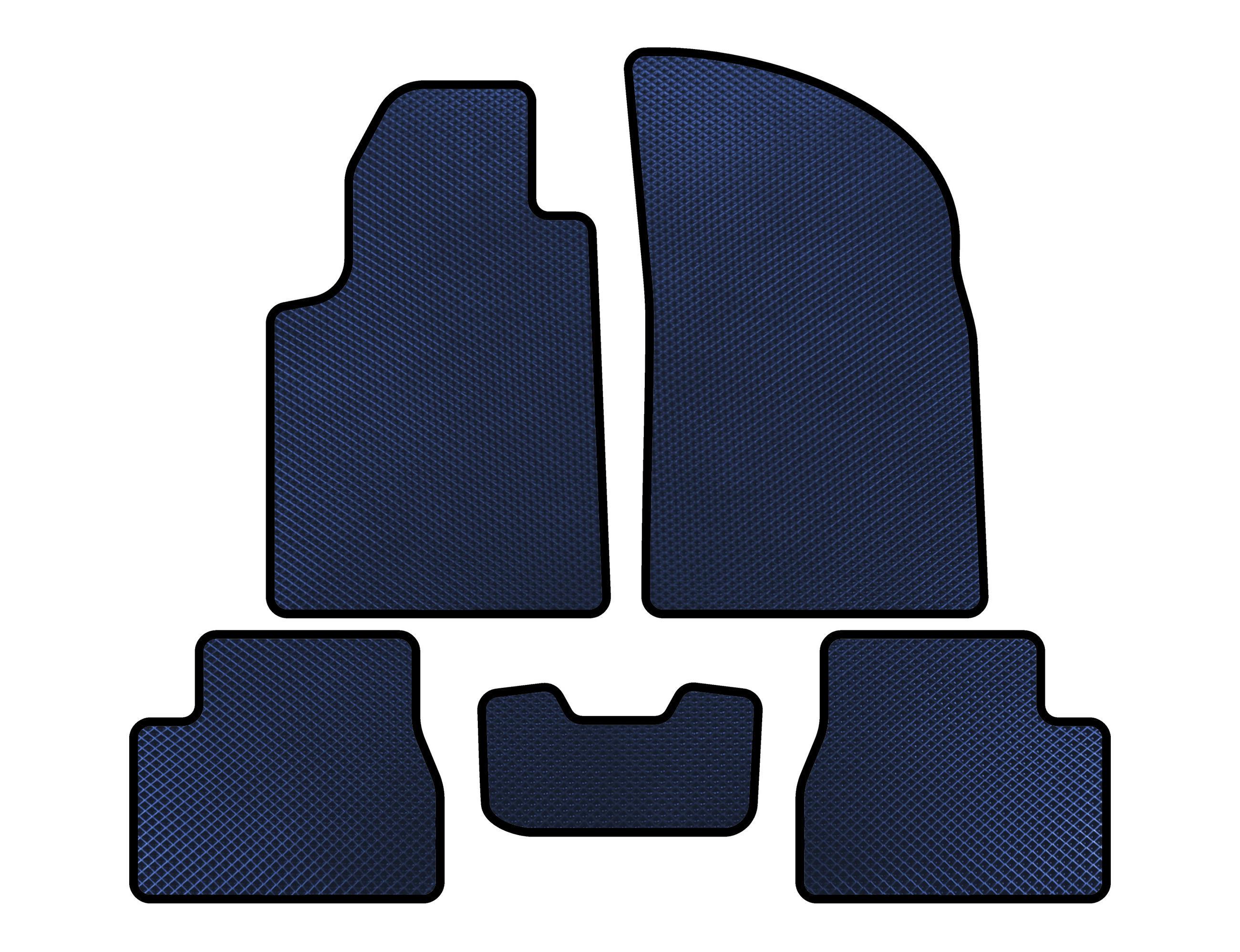 Коврики Digital Designs EVA для Citroen C-3 2002-2009 гг. этилвинилацетат Синий (140024)