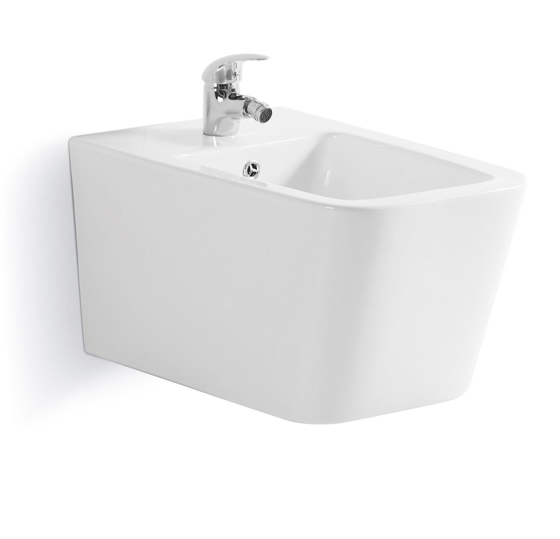 Биде подвесное MIXXUS Quadro MI6713 Белый (248530)