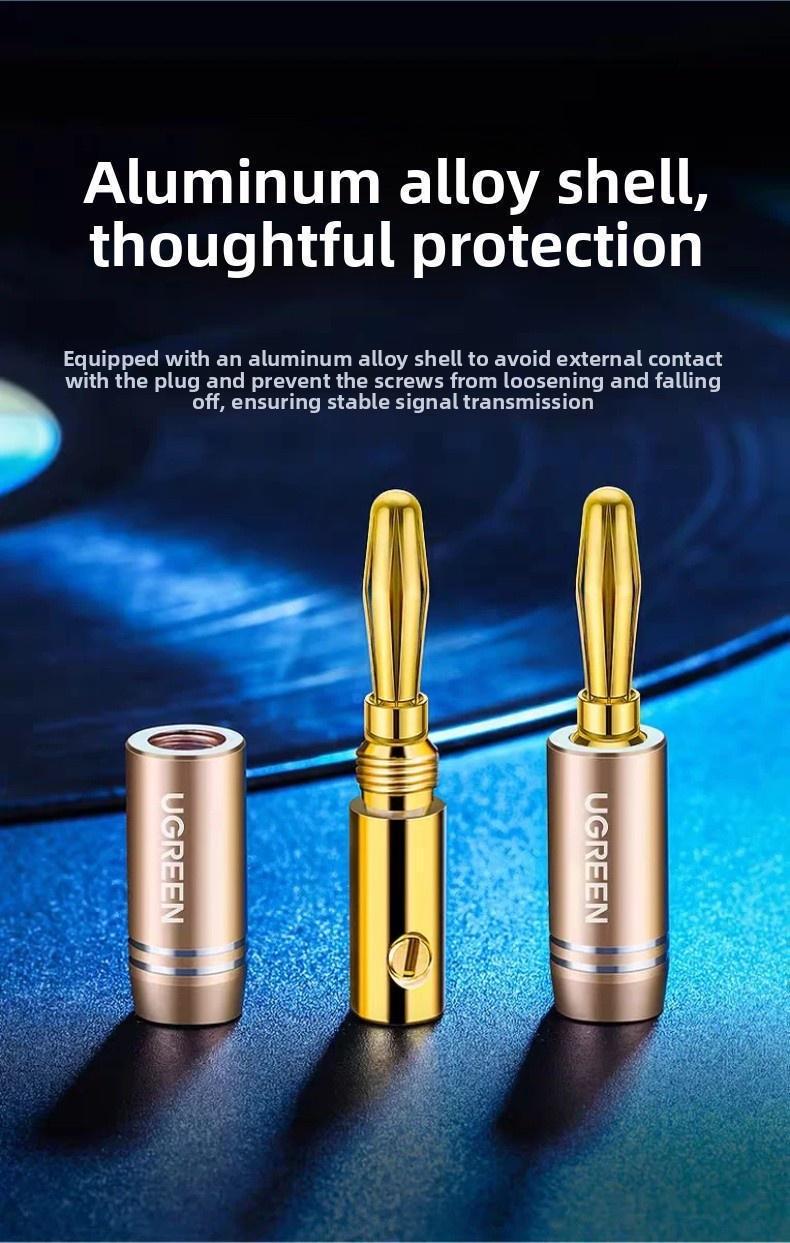 Конектор Ugreen RJ45 4 шт. Золотий та срібний (50382) - фото 4 Конектор Ugreen RJ45 4 шт. Золотий та срібний (50382) - фото 4