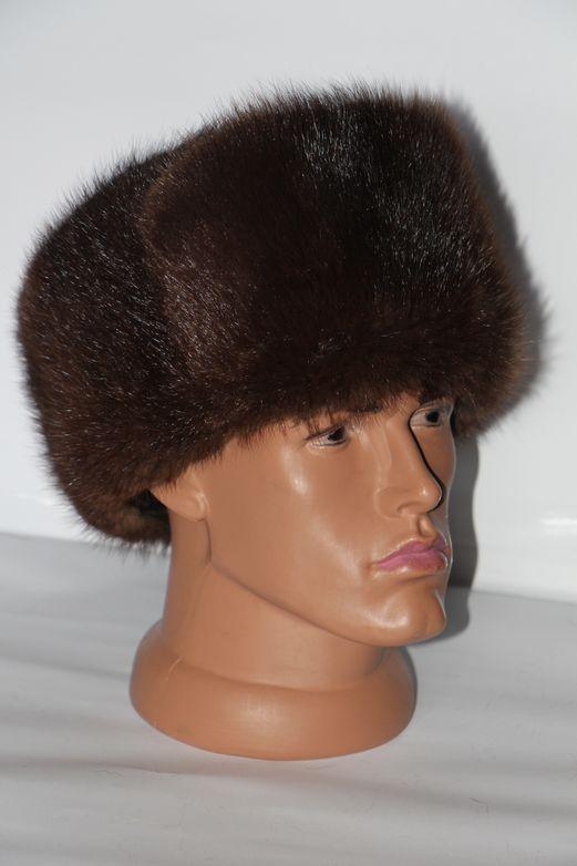 Шапка мужская зимняя из меха ондатры (28946)
