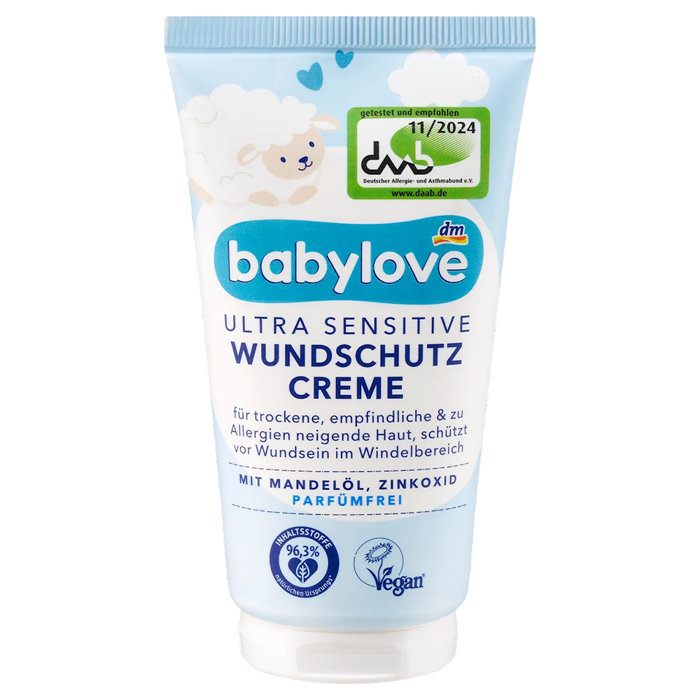Крем детский защитный Babylove Wundschutzcreme Ultra Sensitive для зоны подгузников 75 мл (EPI-15102025-237)