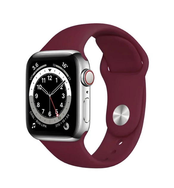Ремінець CASE LAB Silicone Sport for Apple Watch 42/44/45/49 мм Plum (м00220) Ремінець CASE LAB Silicone Sport for Apple Watch 42/44/45/49 мм Plum (м00220)