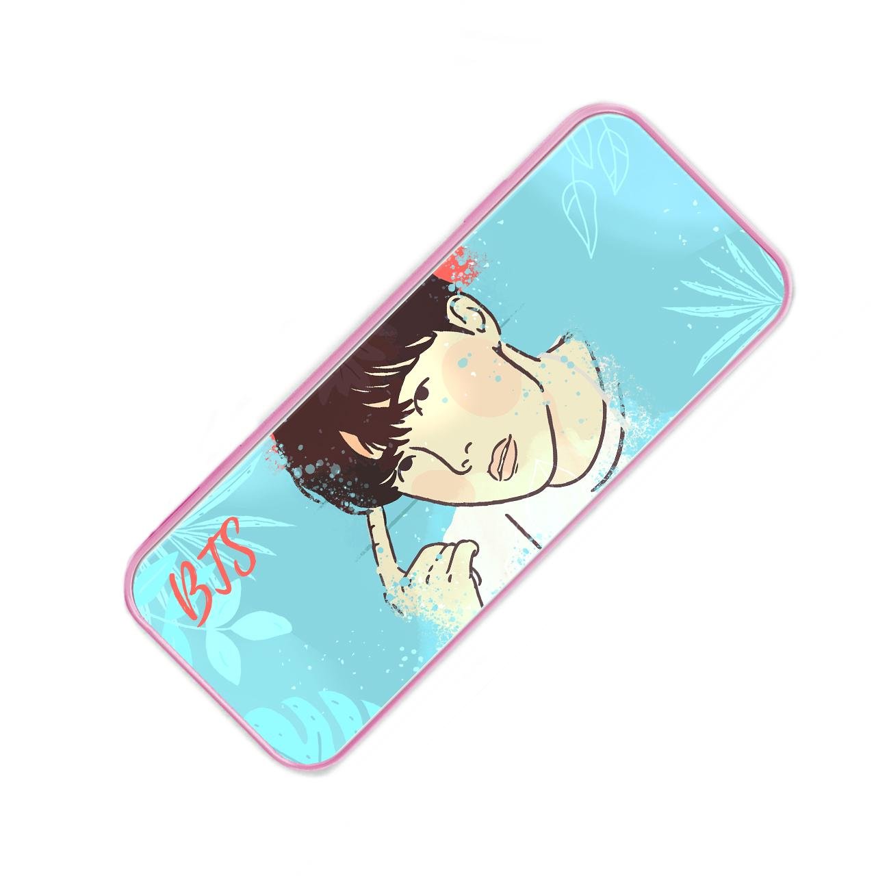 Пенал школьный Jung Ho-seok BTS Розовый (34408-3258-PK-1)