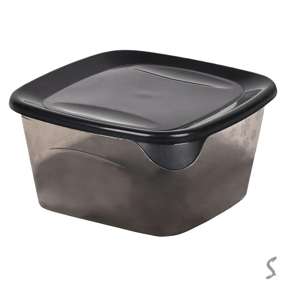 Контейнер харчовий 1,2 л 14х14х8,5 см Мокко (PB-710)