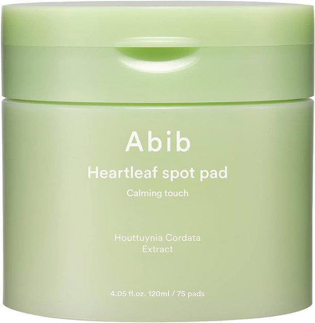 Диски заспокійливі Abib Heartleaf Spot Pad Calming Touch 150 мл/80 шт. (1896435289)