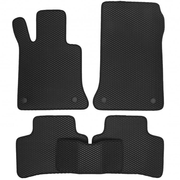 Коврики в салон для Mercedes GLK-Class X204 '09-15 EVA-полимерные Черный