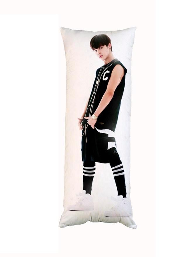 Подушка дакимакура K-pop Чонгук Чимин BTS декоративная ростовая для обнимания двусторонняя 60x180 см (1834024770)