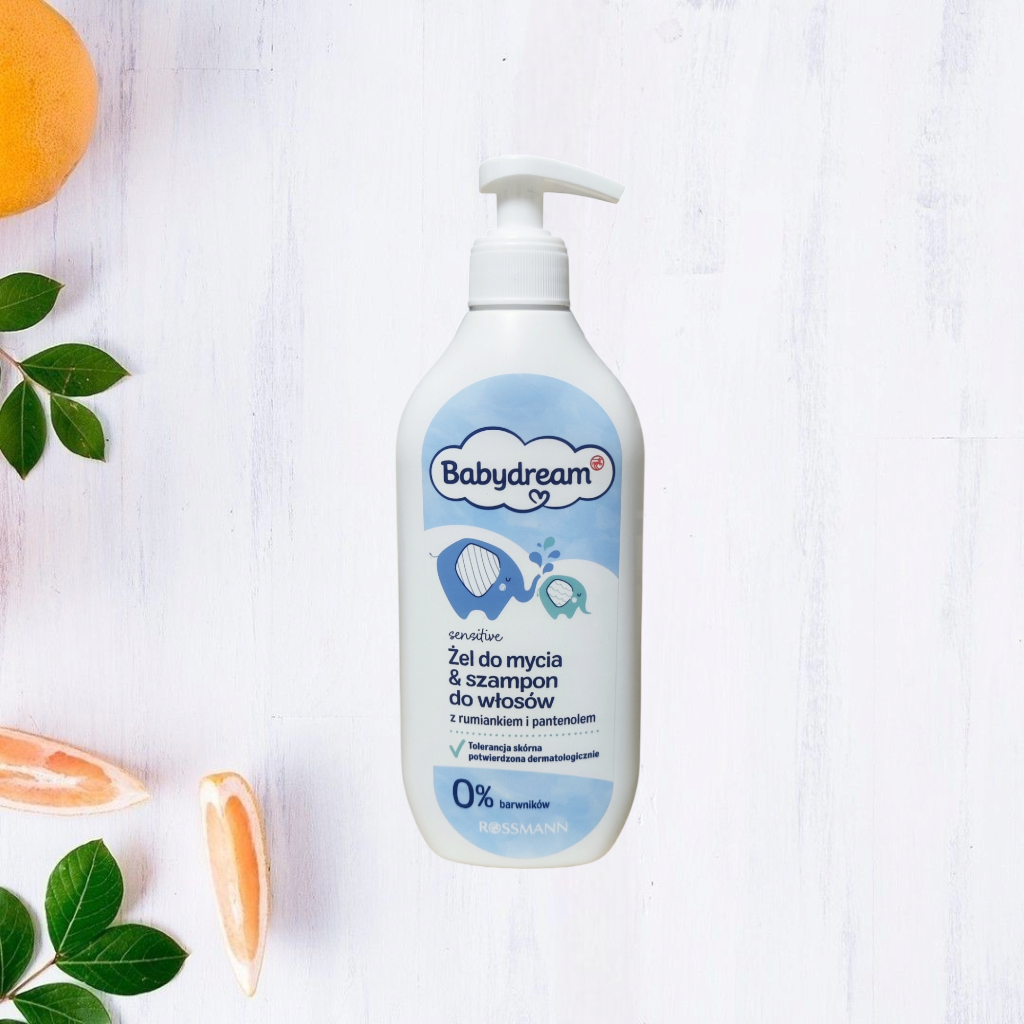 Дитячий шампунь гель для душу Babydream Sensitive 500 мл