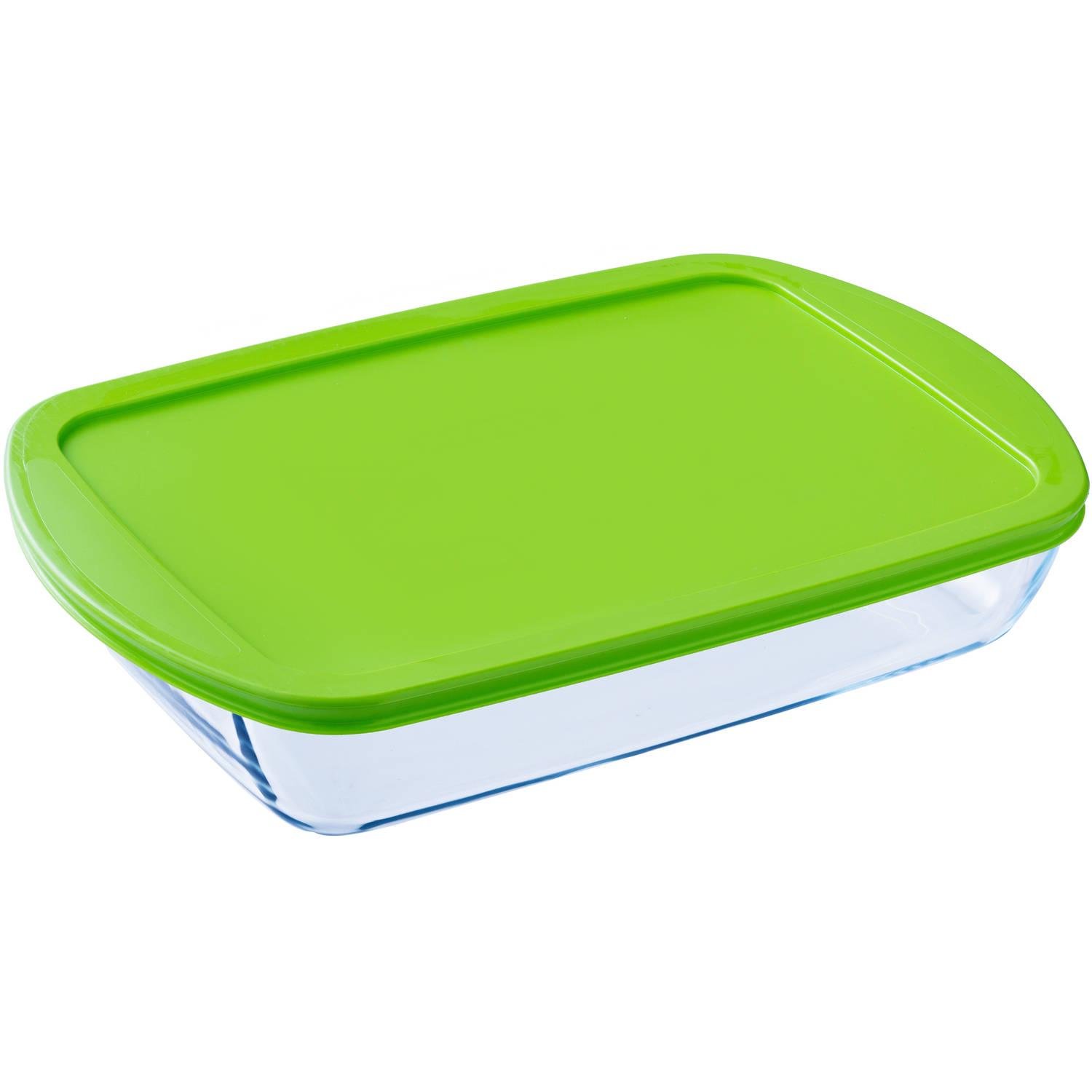 Форма скляна PYREX форма з кришкою 40х27х7 см 4,5 л (240P002/7644)