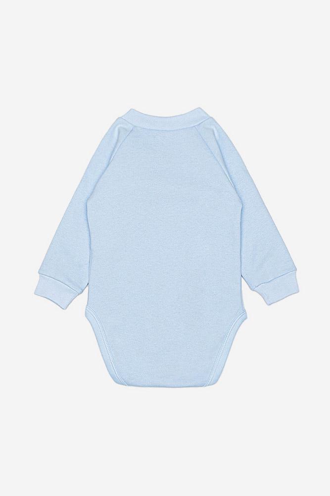 Боді ясла на хлопчика 68 см Блакитний (ЦБ-00204882) - фото 3 Боді ясла на хлопчика 68 см Блакитний (ЦБ-00204882) - фото 3