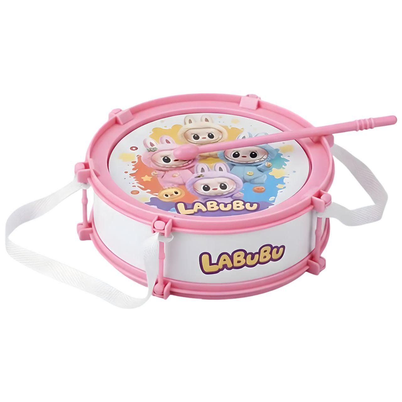 Детский барабан KLQ 666 D-2 Герой Розовый