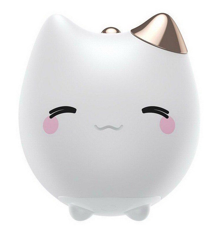 Ночник Baseus Cute series kitty silicone Белый (DGAM-A02) - фото 2