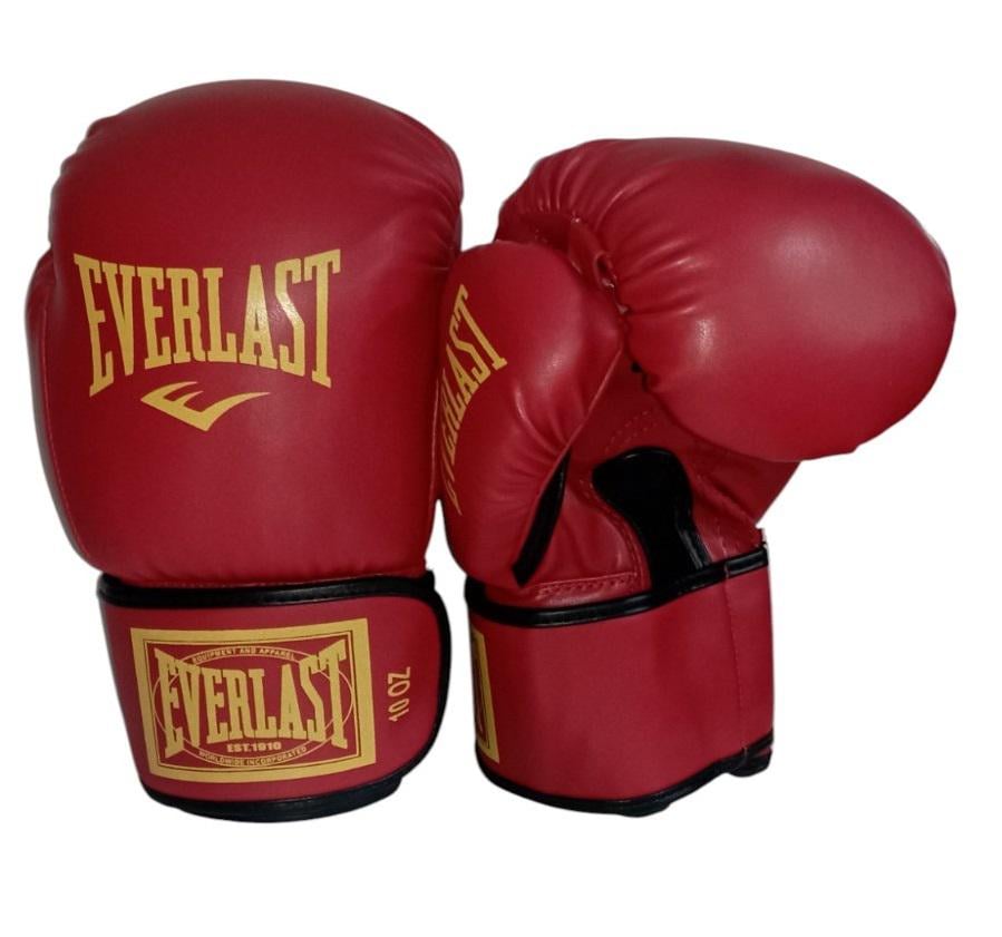 Боксерские перчатки Lev Sport EVERLAST стрейч р. 10 Красный (8585053829315)