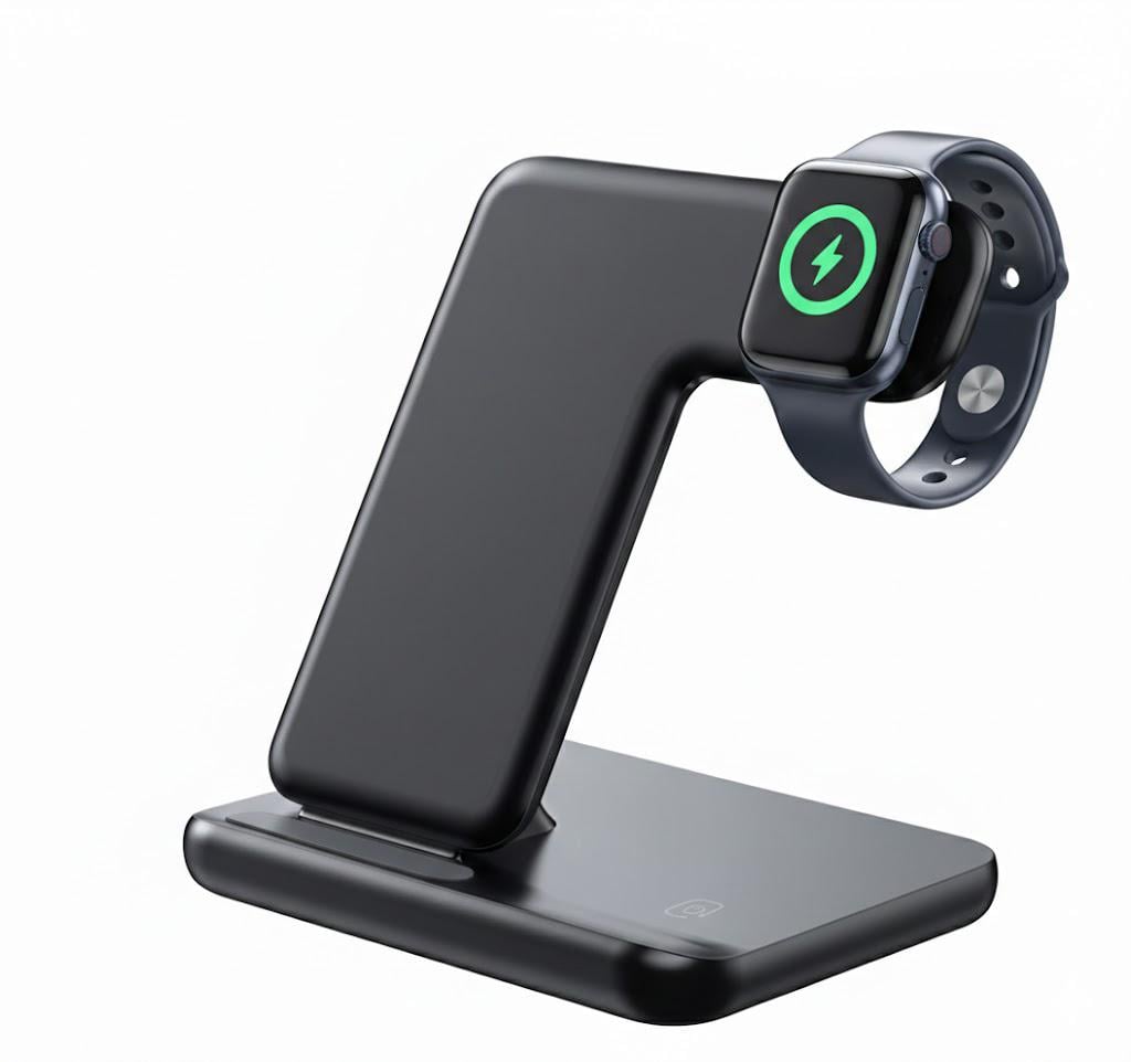 Зарядна станція бездротова Fast Wireless Charger 3в1 GY-Z5 Зарядна станція бездротова Fast Wireless Charger 3в1 GY-Z5