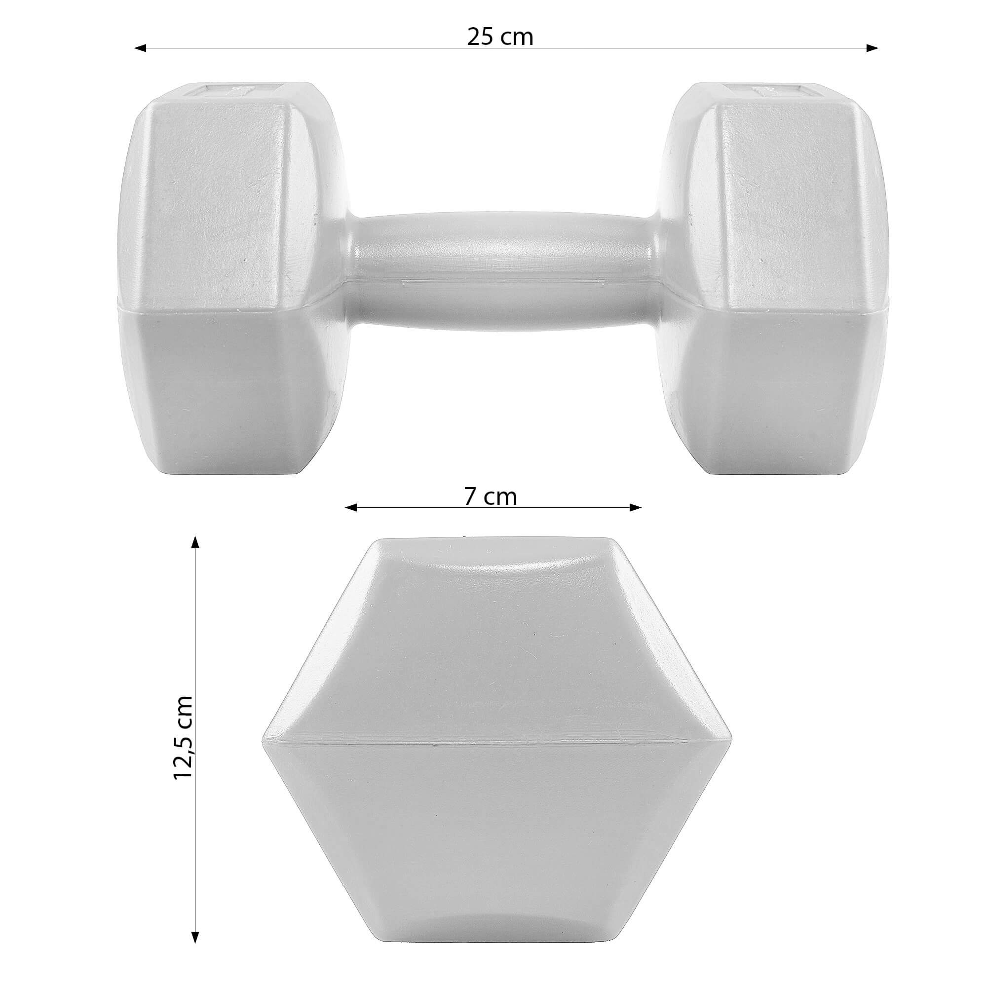 Гантели Springos Hex 2x4 кг FA1035 - фото 2